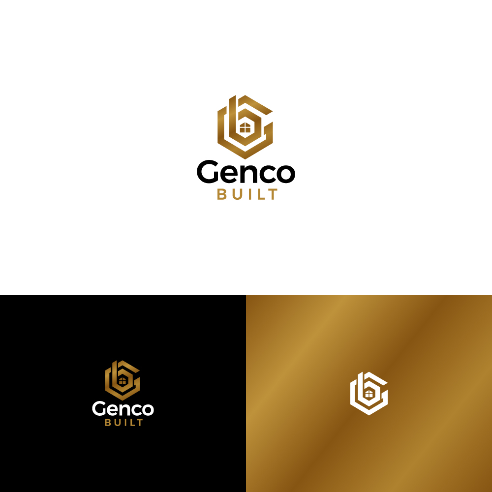 Logo Design by Gisella Guzmán for Genco Construction | Design #25379221