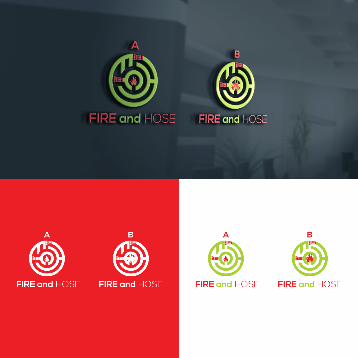 Logo Design by manah bening for Fire and Hose Limited | Design #25386142