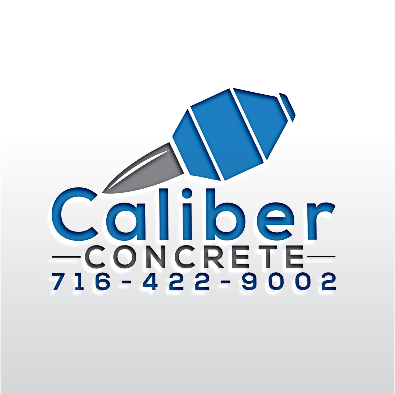 Logo Design by Rosalia.... for Caliber Concrete LLC | Design #25540114