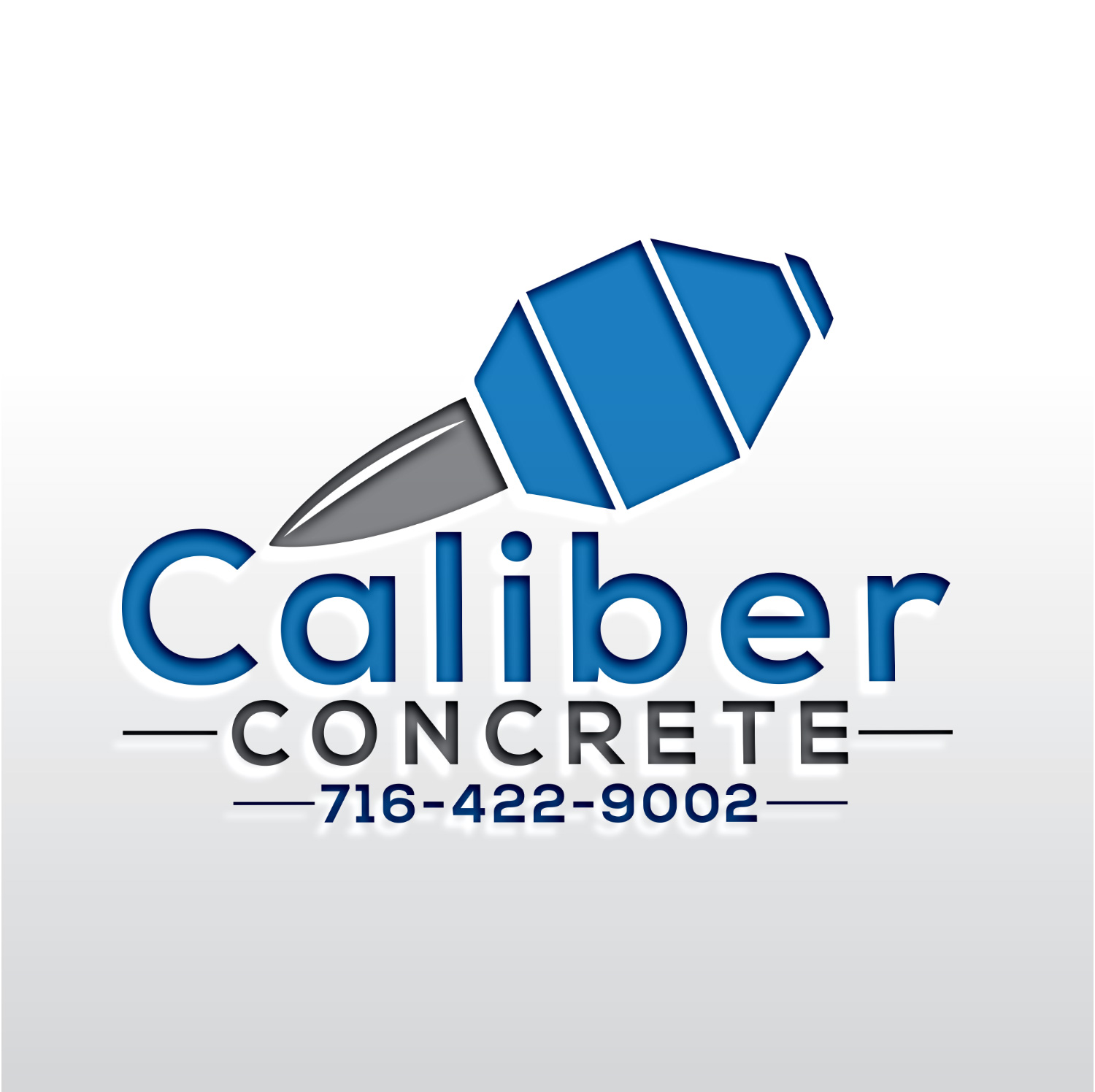 Logo Design by Rosalia.... for Caliber Concrete LLC | Design #25600370
