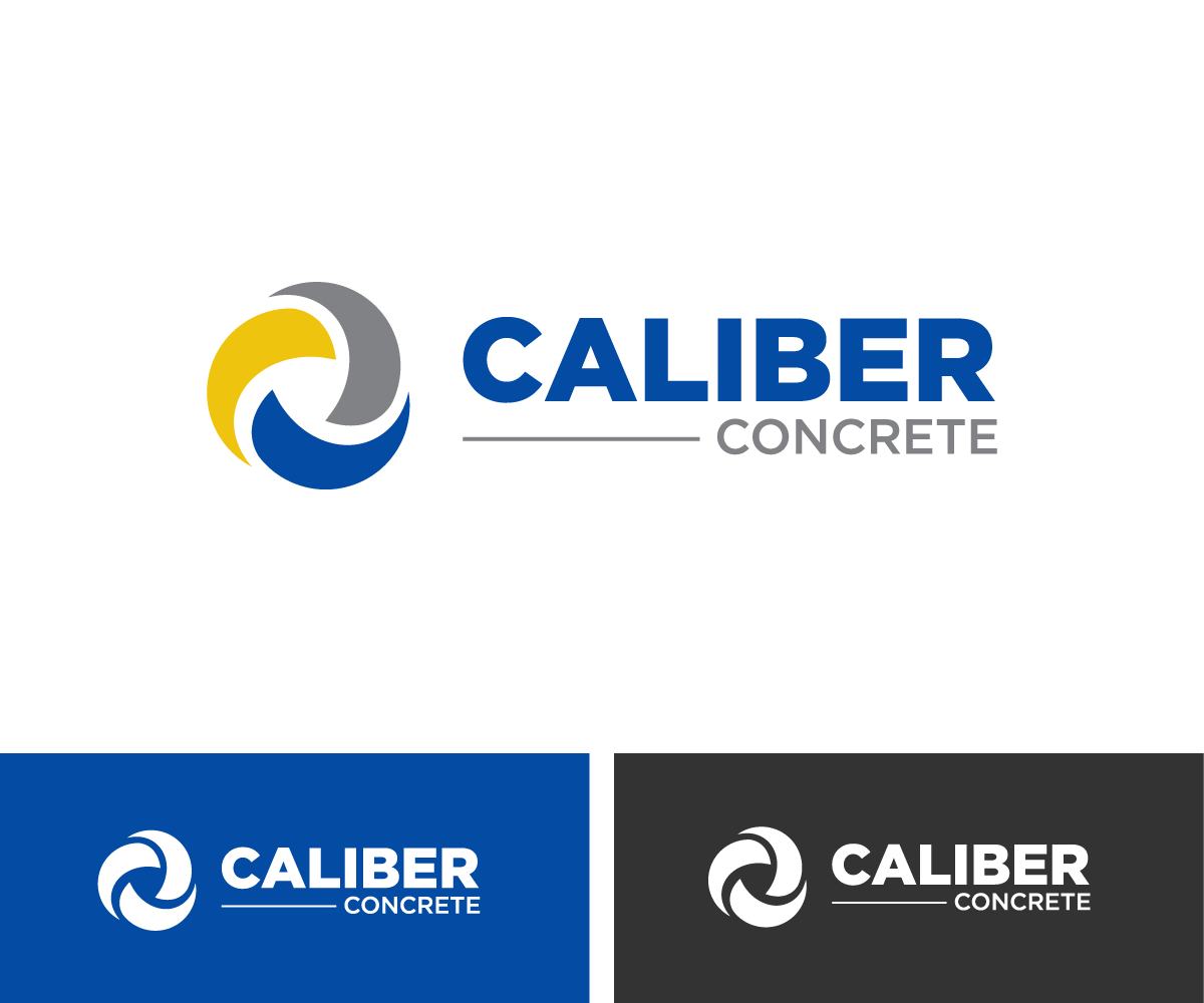 Diseño de Logo por NDRO para Caliber Concrete LLC | Diseño #25386364