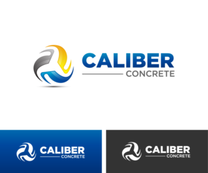 Logo Design by NDRO for Caliber Concrete LLC | Design: #25386365