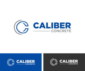 Logo Design by NDRO for Caliber Concrete LLC | Design: #25386366