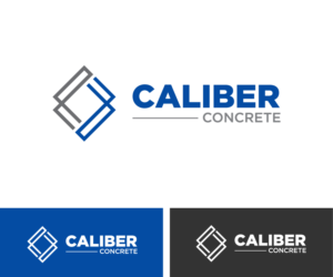 Logo Design by NDRO for Caliber Concrete LLC | Design: #25386371