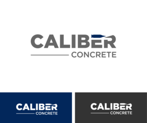 Logo Design by NDRO for Caliber Concrete LLC | Design: #25386372