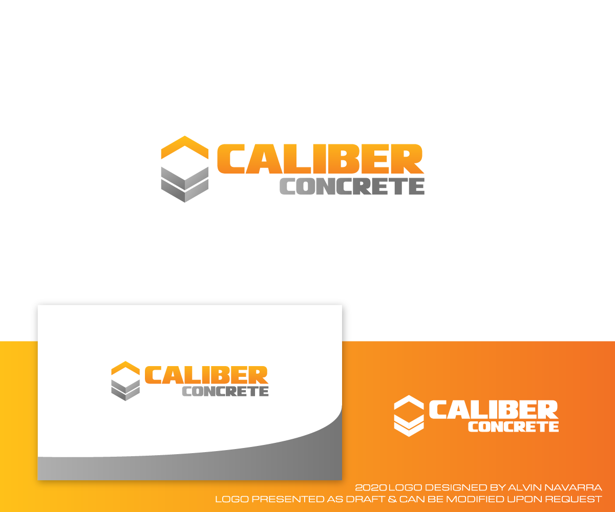 Logo Design by alvinnavarra for Caliber Concrete LLC | Design #25392200