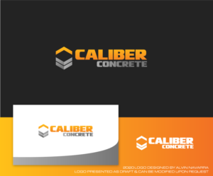 Logo Design by alvinnavarra for Caliber Concrete LLC | Design: #25392208