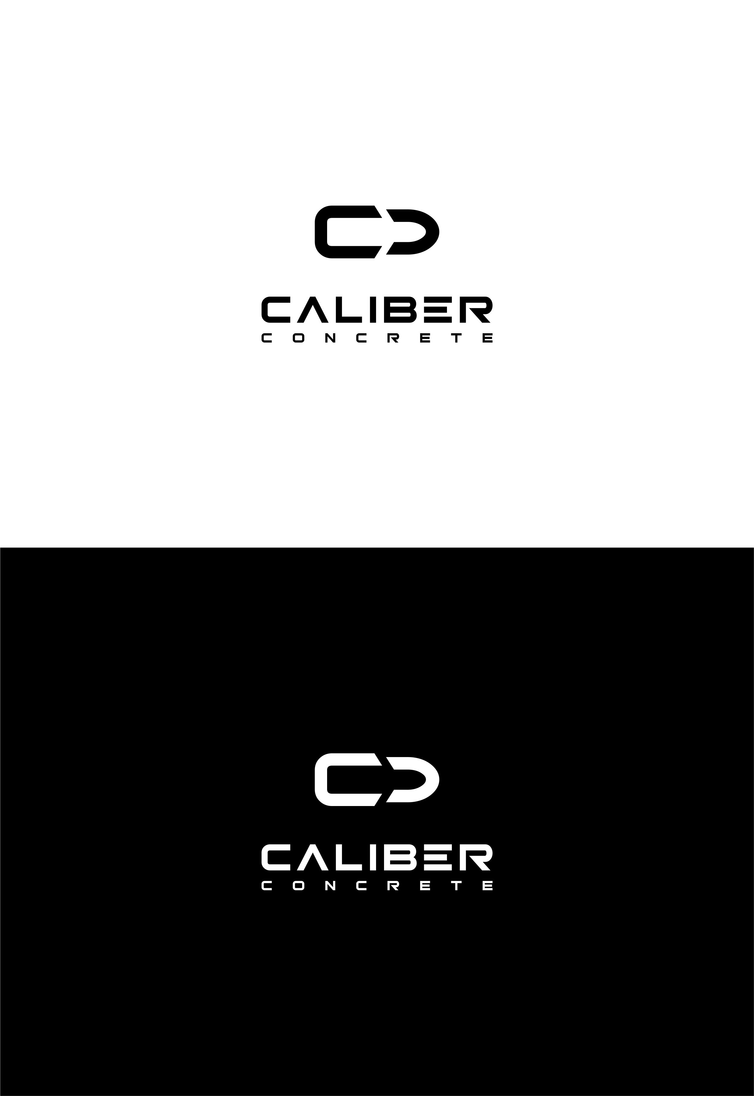 Logo Design by ace_art™ for Caliber Concrete LLC | Design #25383600
