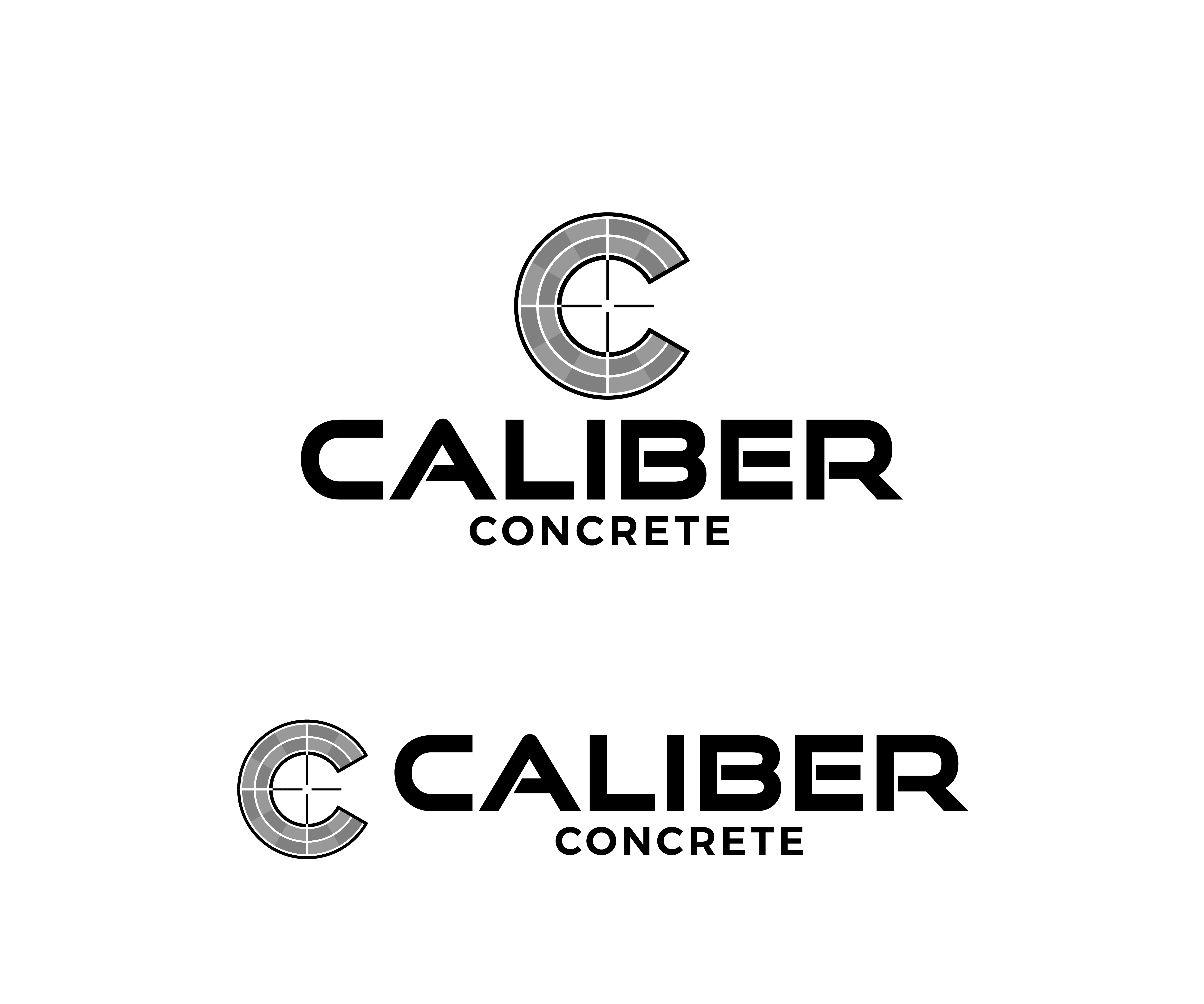 Logo Design by kimcam for Caliber Concrete LLC | Design #25453171