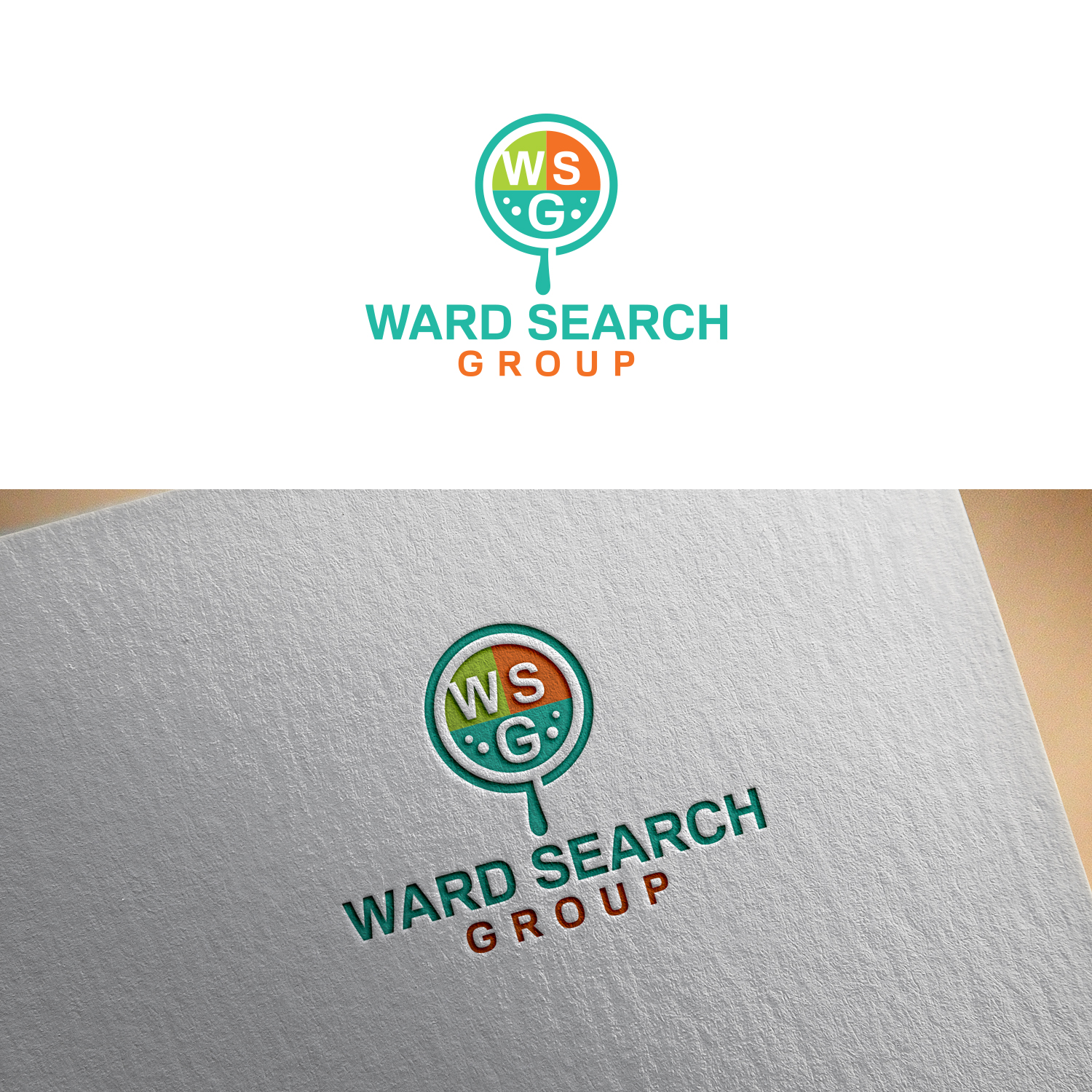 Logo Design by MG.graphics for The Ward Search Group  | Design #25385125