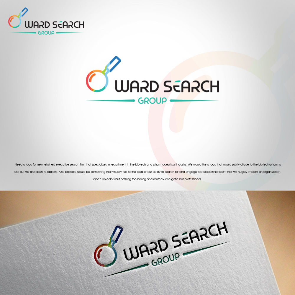 Logo Design by Natalie Eric for The Ward Search Group  | Design #25401531