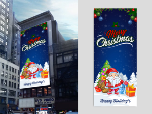 Holiday signs | Billboard Design by SAI DESIGNS