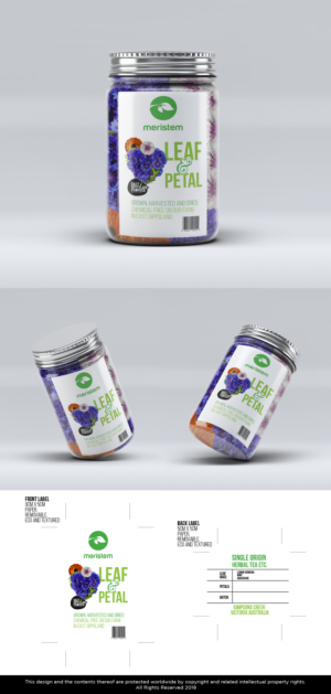 Leaf & Petal Labels* | Label Design by Kim Ji