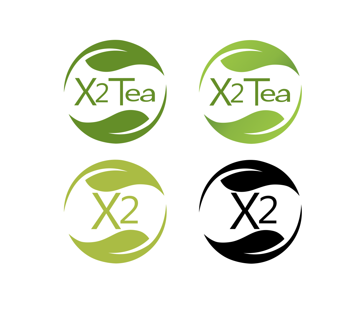 X2 Tea Bold, Serious Logo Design for X2 Tea by Annabella | Design #25443513