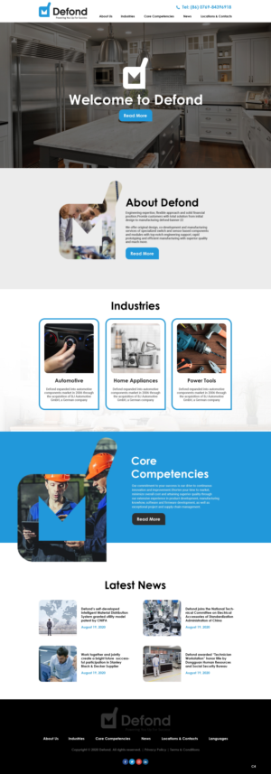 Web Design by pb for this project | Design: #25393858