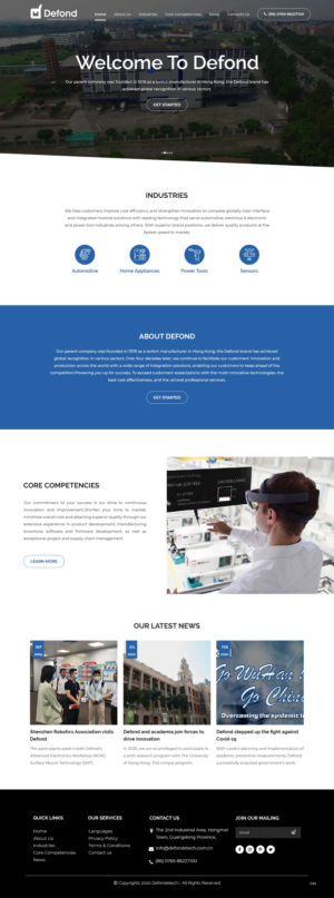 Web Design by pb for this project | Design: #25393862