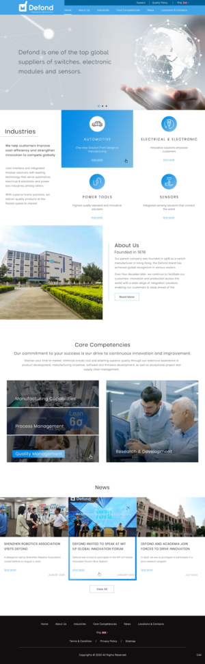 Web Design by pb for this project | Design: #25393865