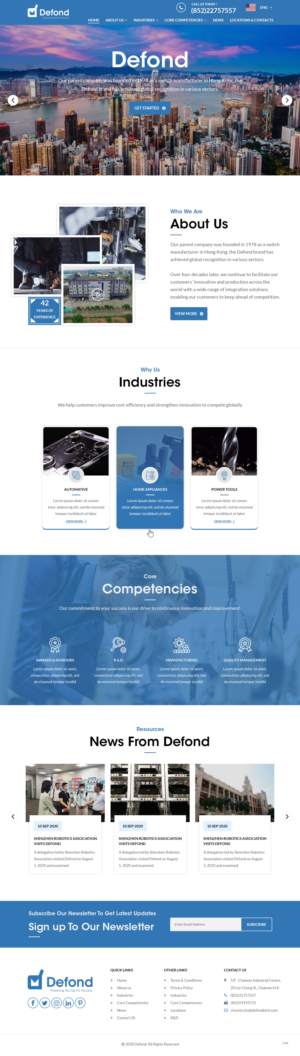 Web Design by pb for this project | Design: #25393866