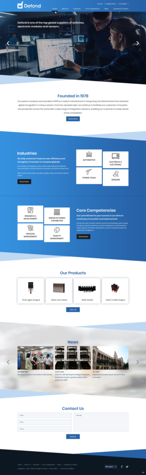 Web Design by pb for this project | Design: #25393871