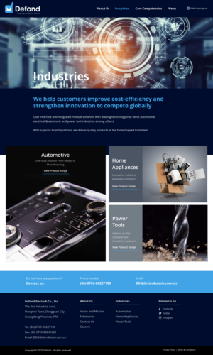 Web Design by G!Morning for this project | Design: #25395305