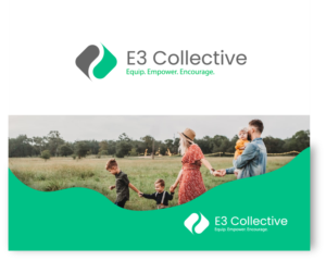 E3 Collective along with Equip. Empower. Encourage. | Logo Design by Ng V Duc
