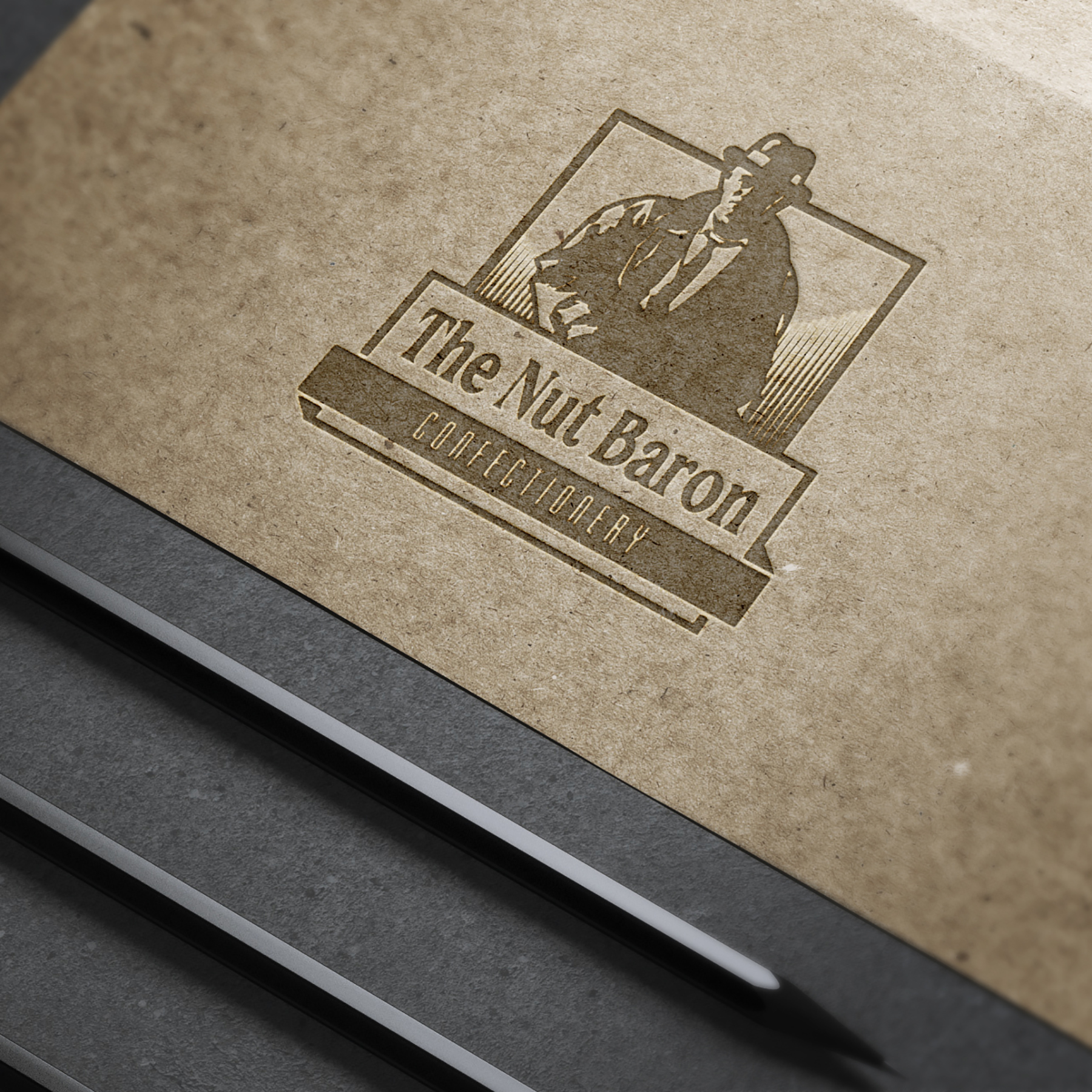 Logo Design by hery_krist for The Nut Baron Confectionery Ltd. | Design #25419337