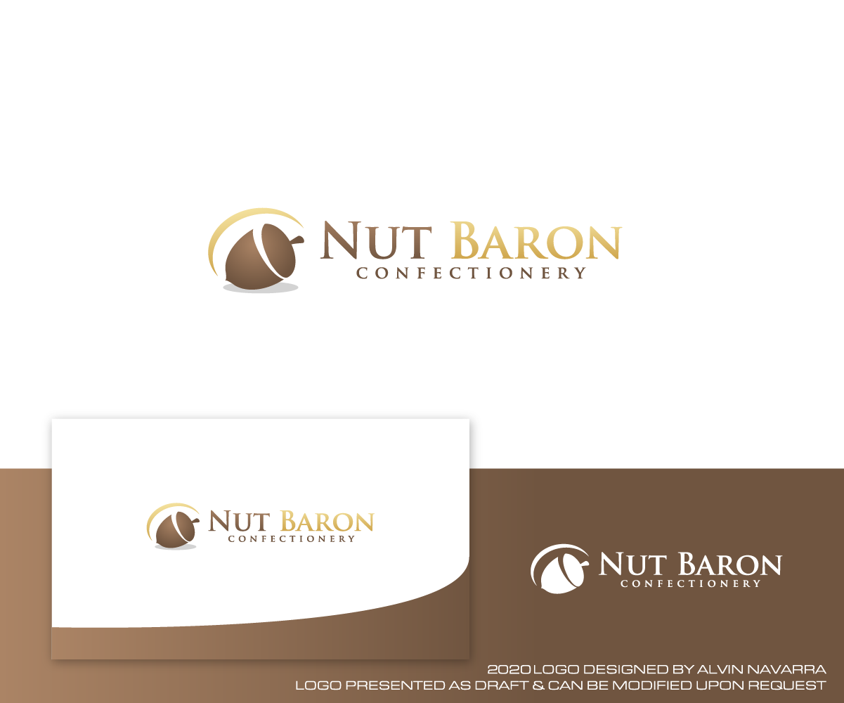Logo Design by alvinnavarra for The Nut Baron Confectionery Ltd. | Design #25391391