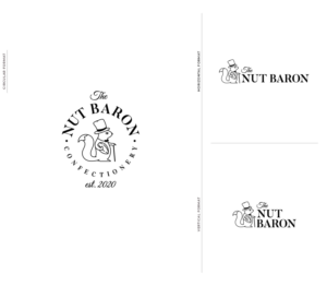 Logo Design by GBDESIGN for The Nut Baron Confectionery Ltd. | Design: #25462038