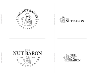 Logo Design by GBDESIGN for The Nut Baron Confectionery Ltd. | Design: #25472381