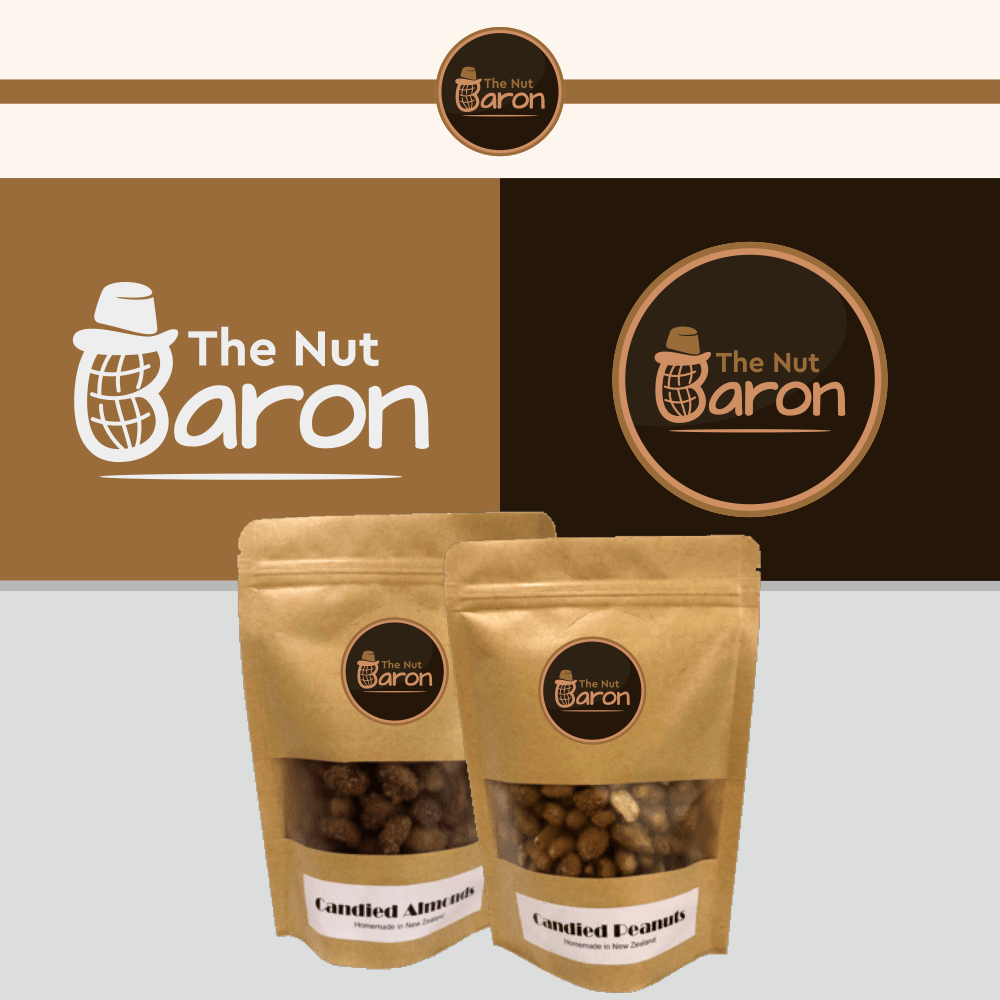Logo Design by Saef Saef for The Nut Baron Confectionery Ltd. | Design #25385108