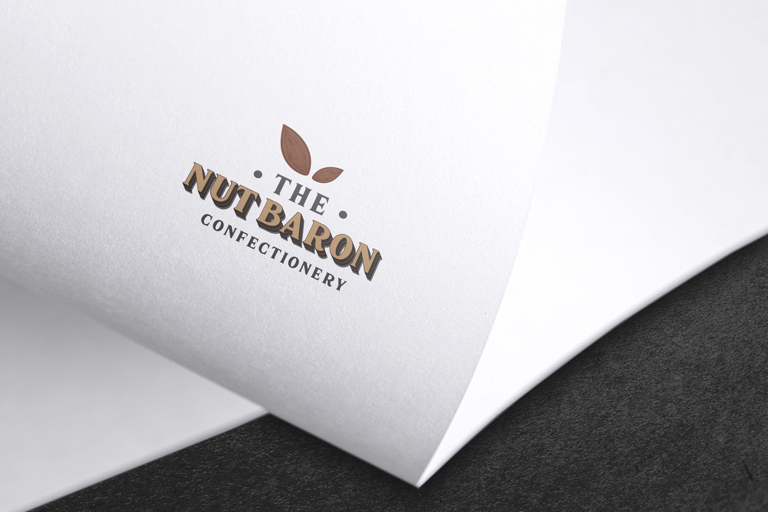 Logo Design by WirePaper for The Nut Baron Confectionery Ltd. | Design #25401311
