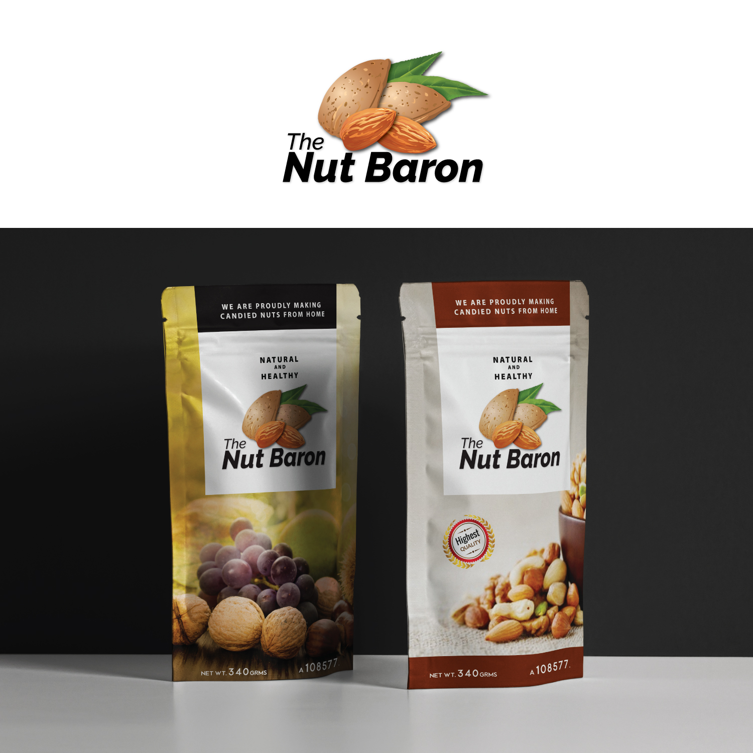 Logo-Design von Maxo-Biz für The Nut Baron Confectionery Ltd. | Design #25392400