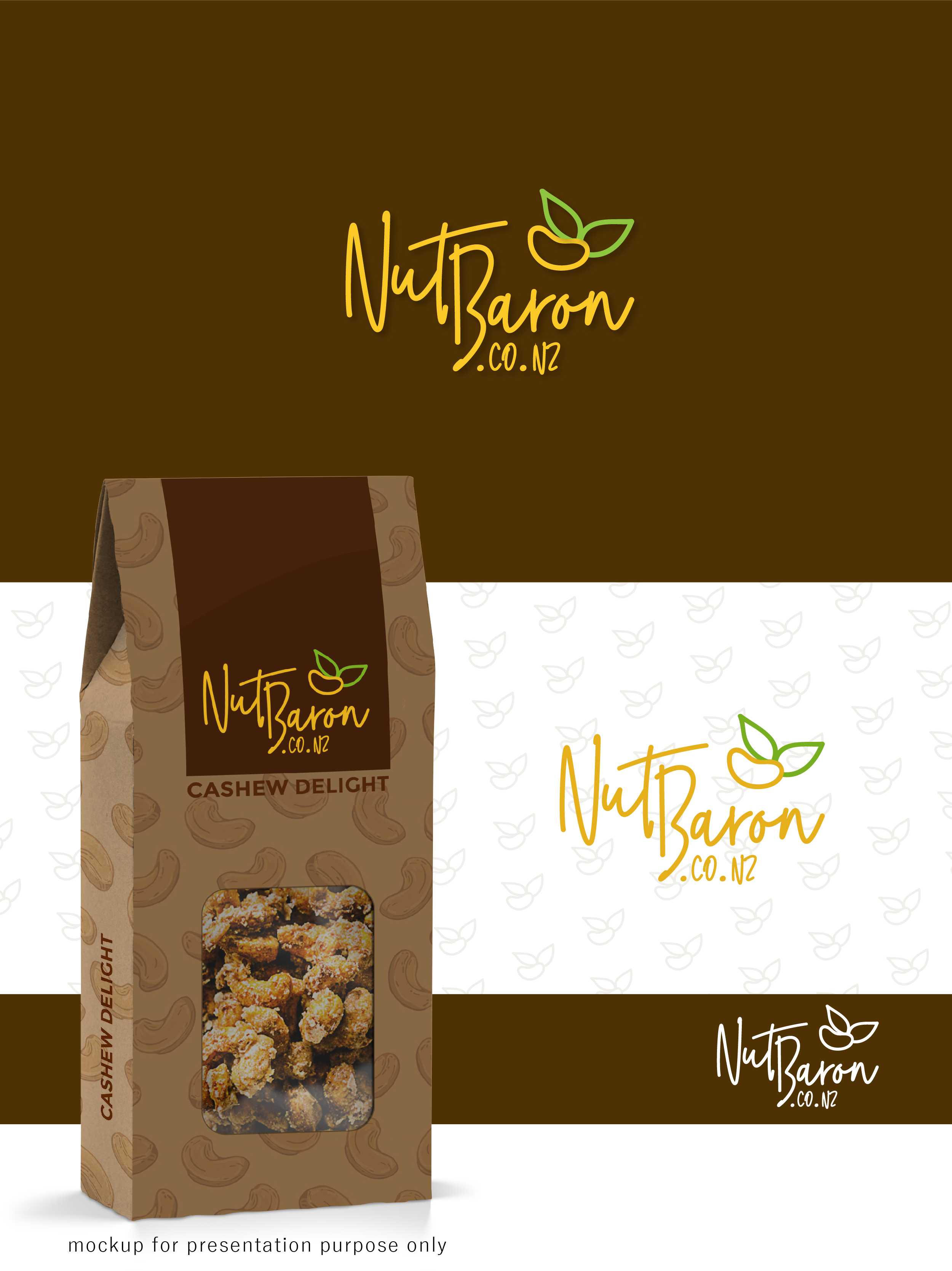 Logo Design by mehbub N for The Nut Baron Confectionery Ltd. | Design #25385537