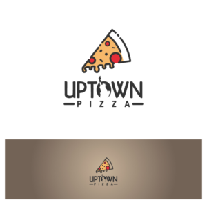 Uptown Pizza | Logo Design by michellefrances