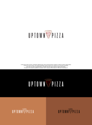 Uptown Pizza | Logo Design by siti MWDesign