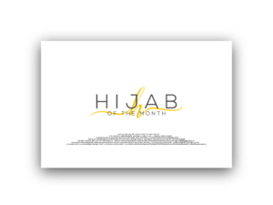 Hijab Of The Month | Logo-Design von Aidenjar