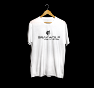 Gray Wolf Pest Control T shirt design | T-Shirt-Design von HELLOCRUNK