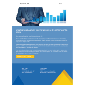 Newsletter Design by Cathy McClure for this project | Design: #25428960