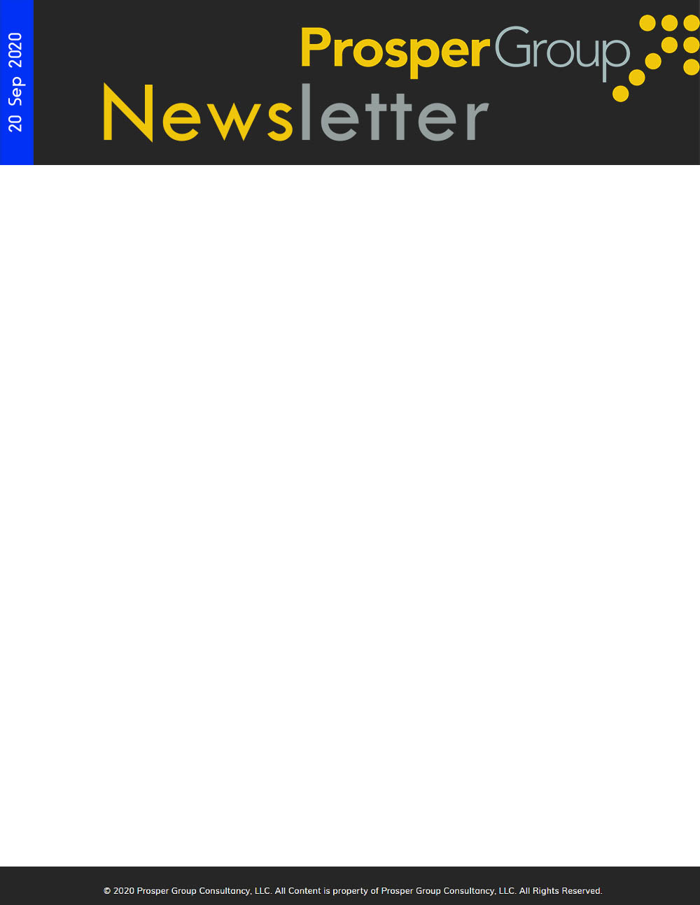 Newsletter Design by Raphael Archer for this project | Design #25428373