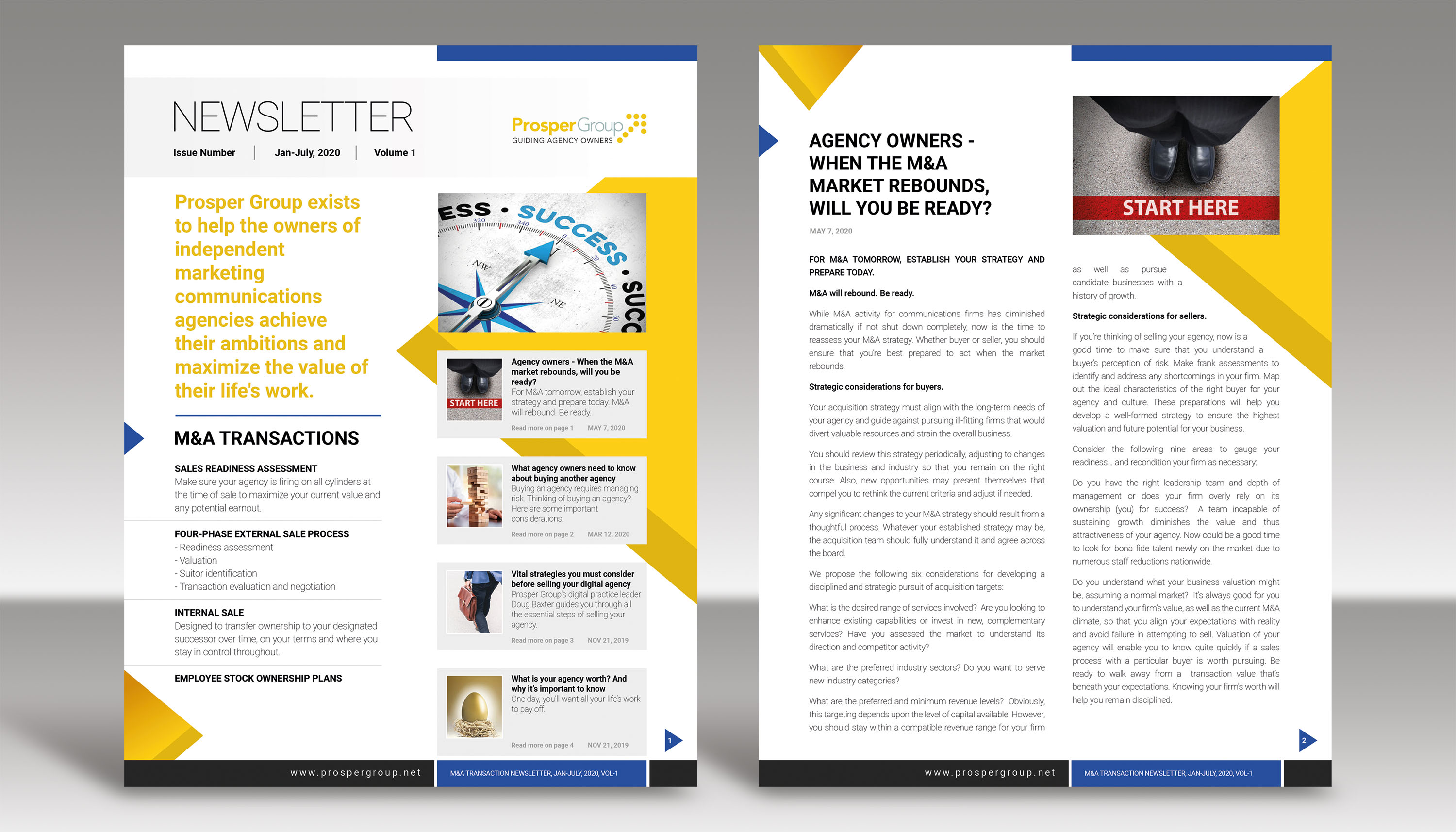 Newsletter Design by LeavingImpression for this project | Design #25409239