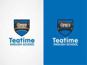 Teatime English School | Logo Design by Sibyle