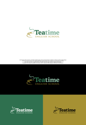 Teatime English School | Logo Design by siti MWDesign