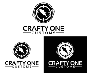 Logo Design by catrline for CraftyOneCustoms LLC | Design: #25399380