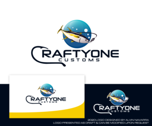 Logo Design by alvinnavarra for CraftyOneCustoms LLC | Design: #25395079