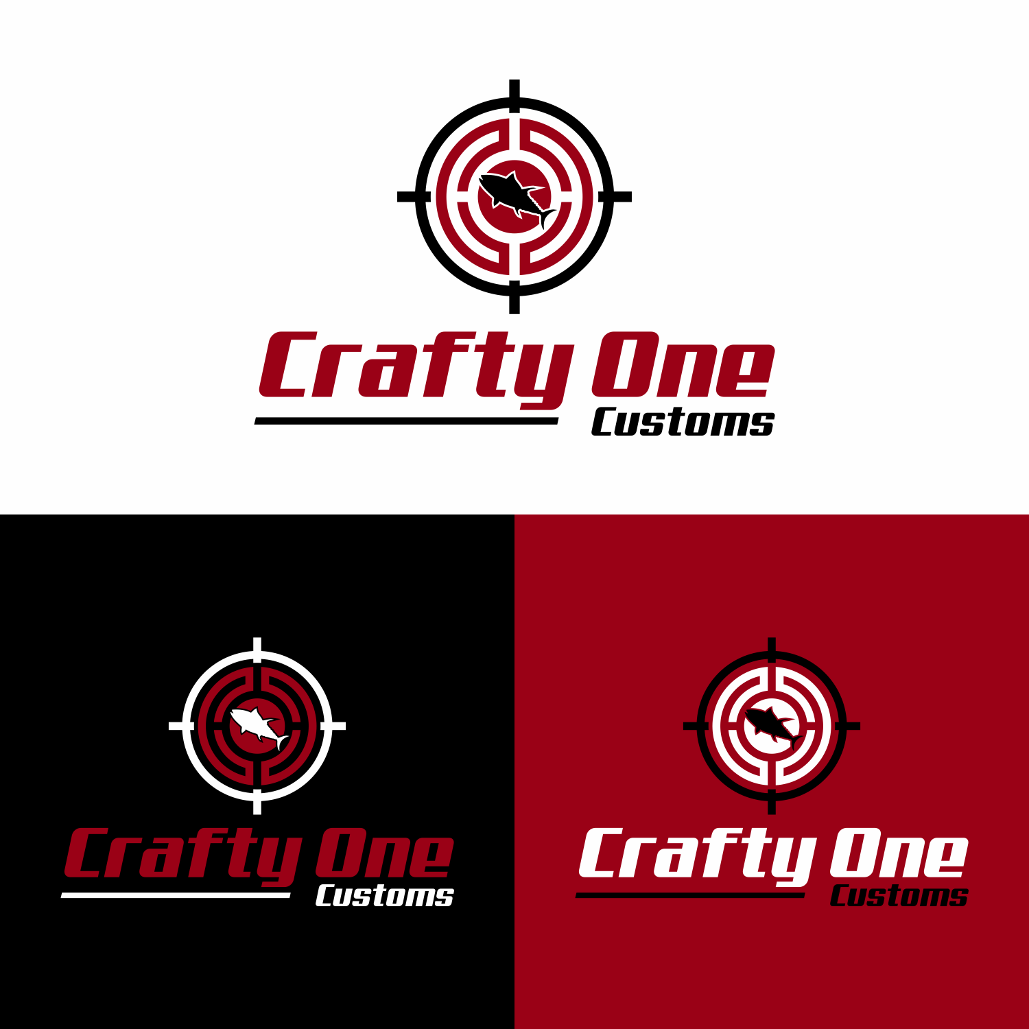 Logo Design by manah bening for CraftyOneCustoms LLC | Design #25387179