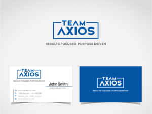 Team Axios - Results Focused, Purpose Driven | Logo Design by dharlan