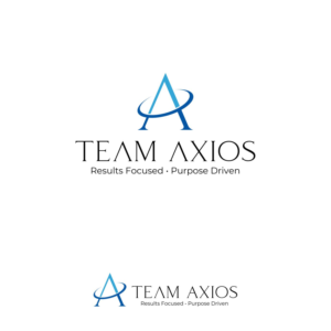 Team Axios - Results Focused, Purpose Driven | Logo Design by Creative M^ck