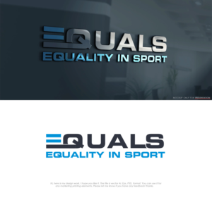 EQUALS             Equality  in Sport | Logo Design by Mono.co
