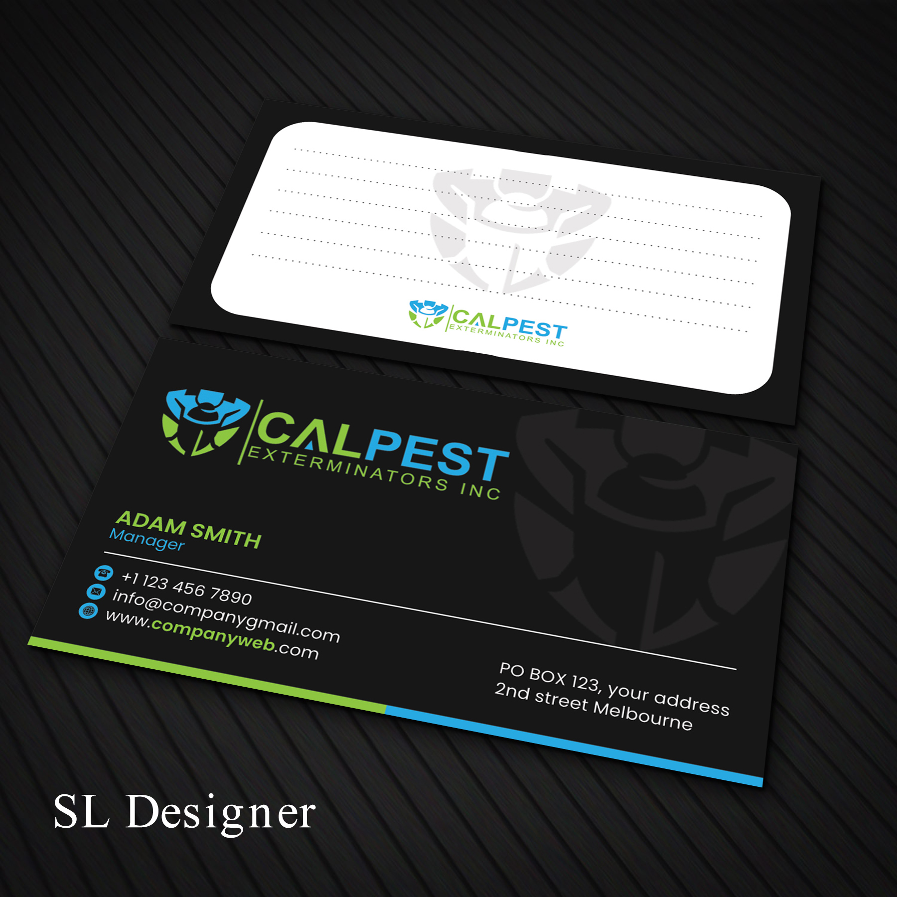 Business Card Design by SL Designer for this project | Design #25388366