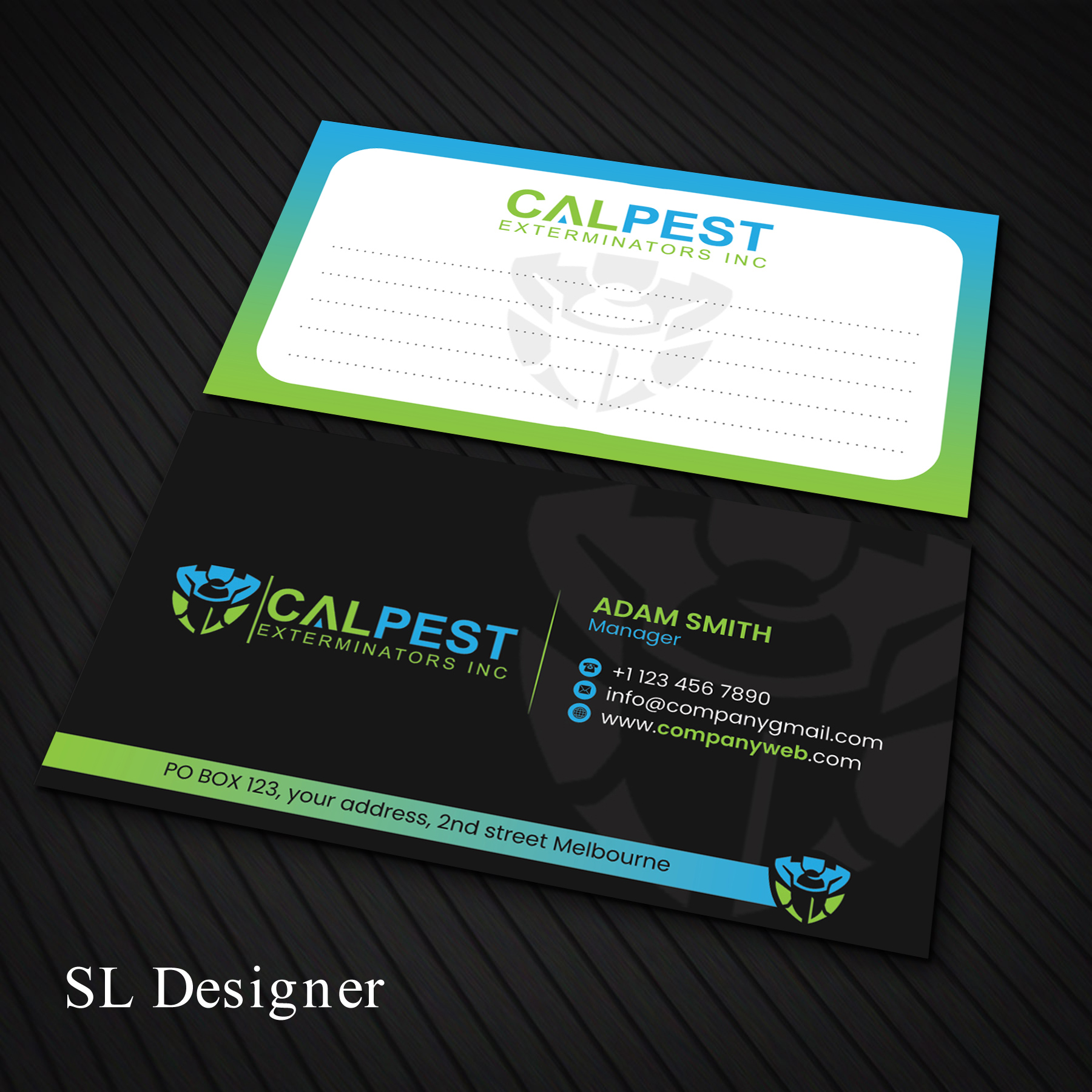 Diseño de Tarjeta de Presentación por SL Designer para este proyecto | Diseño #25388372